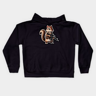 Tactical Squirrel Kids Hoodie